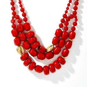 New in Box India Hicks Flame Tree Necklace